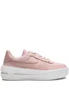 Nike Air Force 1 Sage Low Ar5339-201 Sneakers Womens Beige Platform Shoes Tf1686 In Pink Oxford/light Soft Pink/white