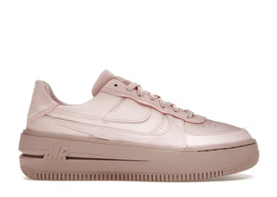 Pre-owned Nike Air Force 1 Plt.af.orm (women's) Sneakers In Atmosphere/pink Oxford