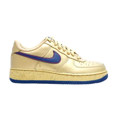 Pre-owned Nike Air Force 1 Premium Gs | Gold | Kid's Size 5.5