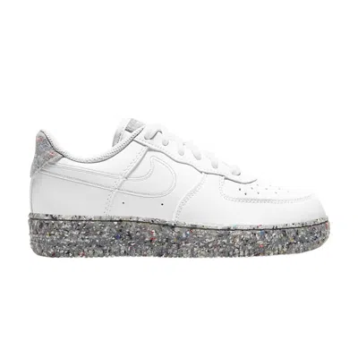 Pre-owned Nike Air Force 1 Ps 'recycled Wool Pack - White' | Kid's Size 2