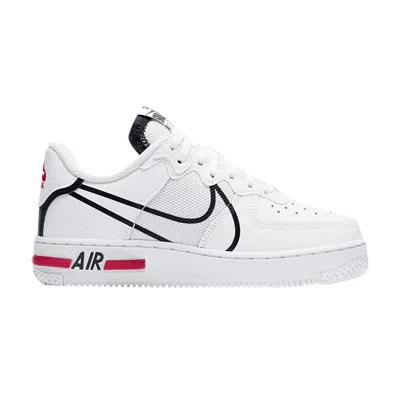 Pre-owned Nike Air Force 1 React Gs 'd/ms/x' | White | Kid's Size 4.5