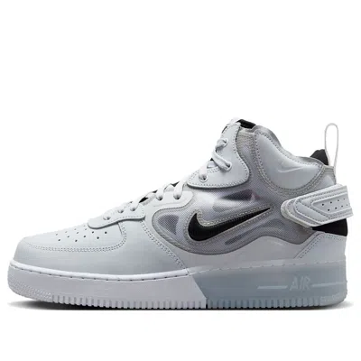 Nike Air Force 1 React Mid 'grey' In Gray