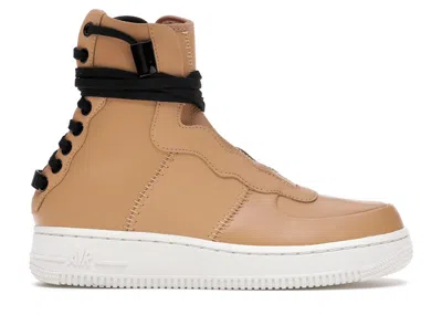 Pre-owned Nike Air Force 1 Rebel Xx (women's) Sneakers In Praline/black/summit White