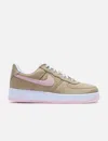 Nike Low-top Rubber Sole Sneakers With Contrast Stitching In Brown