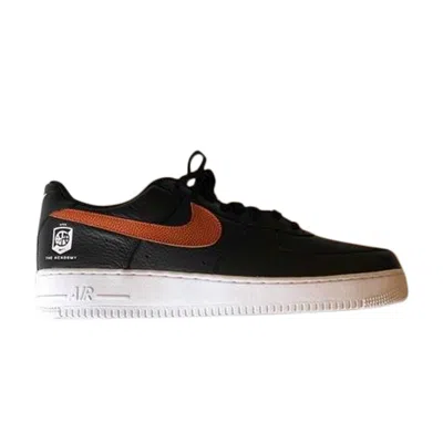 Pre-owned Nike Air Force 1 Retro Academy 'team Orange' | Black | Men's Size 13