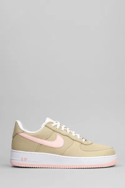 Nike Air Force 1 Retro Ll Sneakers In Beige Canvas