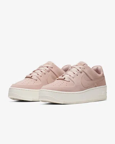 Nike Air Force 1 Sage Low Ar5339-201 Women's Pink Platform Shoes Mew1614