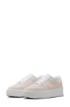 Nike Air Force 1 Sage Low Platform Sneaker In White
