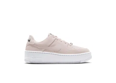 Pre-owned Nike Air Force 1 Sage Low (women's) Sneakers In Barely Rose/white