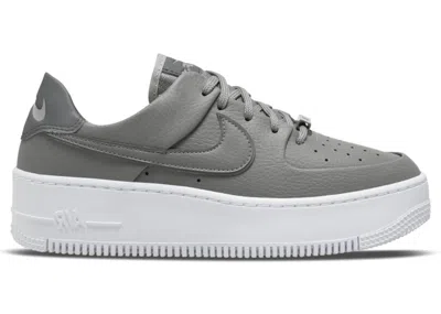 Pre-owned Nike Air Force 1 Sage Low (women's) Sneakers In Light Smoke Grey/particle Grey