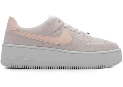 Pre-owned Nike Air Force 1 Sage Low (women's) Sneakers In White/sail/guava Ice