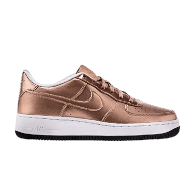 Pre-owned Nike Air Force 1 Se Gs 'metallic Bronze' In Brown