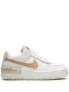 Nike Air Force 1 Shadow "sail Fossil Light Bone" Sneakers In White