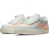Nike Air Force 1 Shadow Sneaker In Sail/barely Green/crimson