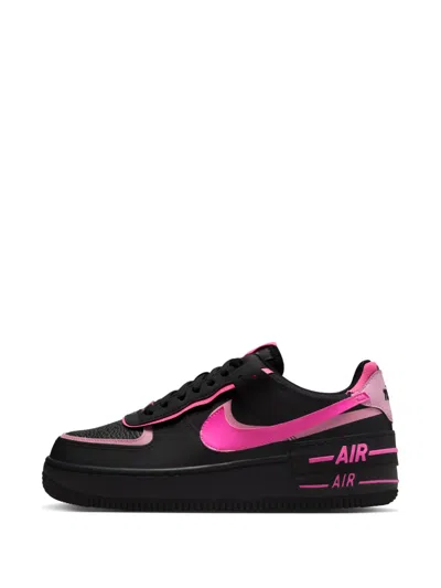 Nike Air Force 1 Shadow Sneakers In Black