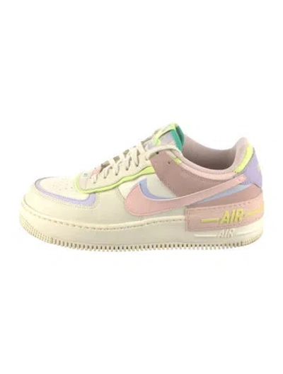 Pre-owned Nike Air Force 1 Shadow Sneakers In Yellow