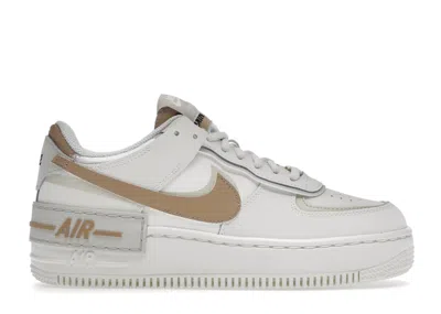 Pre-owned Nike Air Force 1 Shadow (women's) Sneakers In Sail/hemp/fossil In Multi