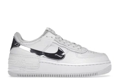 Pre-owned Nike Air Force 1 Shadow (women's) Sneakers In White/chrome