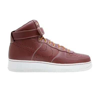 Pre-owned Nike Air Force 1 Supreme Hi 'work Boots' In Red