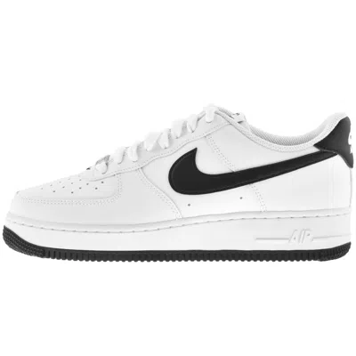 Nike White Air Force 1 '07 Sneakers In White/black-white