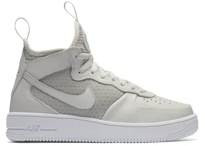 Pre-owned Nike Air Force 1 Ultraforce Mid (women's) Sneakers In Light Bone/white