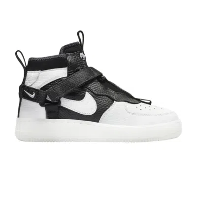 Pre-owned Nike Air Force 1 Utility Mid Gs 'ocra' | White | Kid's Size 5.5
