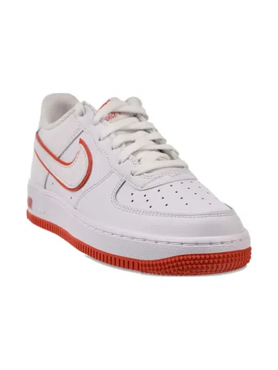 Nike Kids' Air Force 1 "white / Picante Red" Sneakers