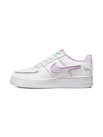 Nike Kids' Air Force 1 "white/doll/atmosphere" Sneakers