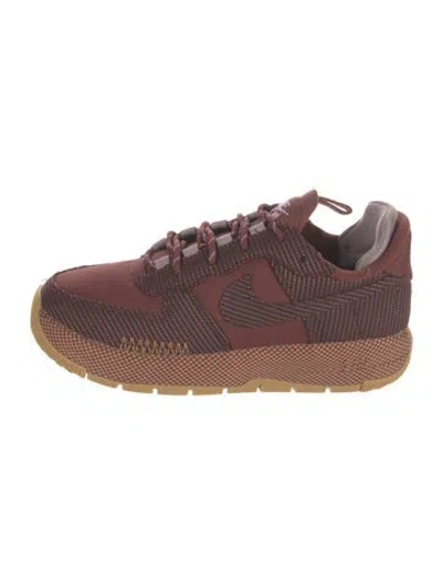 Pre-owned Nike Air Force 1 Wild Dark Pony Sneakers In Burgundy