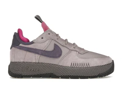 Pre-owned Nike Air Force 1 Wild Dark Raisin (women's) Sneakers In Light Violet Ore/hyper Magenta/black In Multi