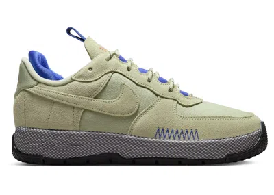 Pre-owned Nike Air Force 1 Wild Racer Blue (women's) Sneakers In Olive Aura/aquarius Blue/ashen Slate