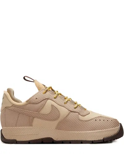 Nike Air Force 1 Wild "sesame" Sneakers In Brown
