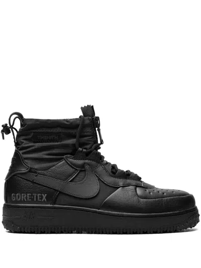 Nike Air Force 1 Wtr Gtx "black Anthracite" Sneakers