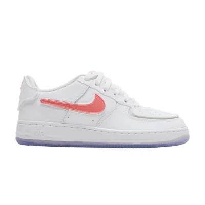 Pre-owned Nike Air Force 1/1 Gs 'white Purple Pulse' | Kid's Size 6