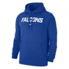 Nike Air Force Club Fleece  Men's College Pullover Hoodie In Blue
