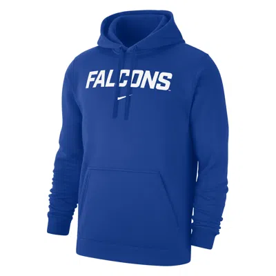 Nike Air Force Club Fleece  Men's College Pullover Hoodie In Blue