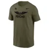 Nike Air Force  Men's College T-shirt In Green