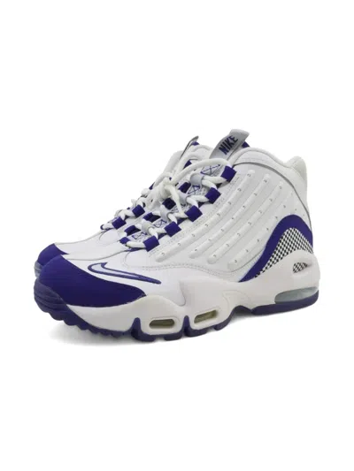 Nike Kids' Air Griffey Max 2 "deep Royal Blue" Sneakers In White