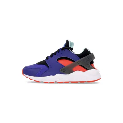 Nike Air Huarache Low-top Sneakers In Concord/team Orange/copa/black