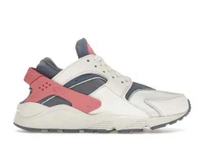 Pre-owned Nike Air Huarache Coral (women's) Sneakers In Ashen Slate/coral Chalk/sail