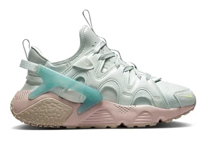 Pre-owned Nike Air Huarache Craft (women's) Sneakers In Light Silver/ocean Bliss/pink Oxford