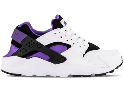 Pre-owned Nike Air Huarache Hyper Grape Sneakers In White/purple Punch/black In Multi