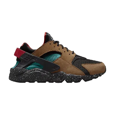 Pre-owned Nike Air Huarache 'light British Tan Geode Green' In Brown