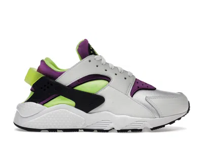Pre-owned Nike Air Huarache Neon (2021) (women's) Sneakers In White/neon Yellow/magenta In Multi