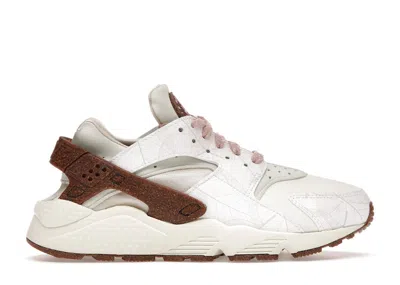 Pre-owned Nike Air Huarache Rattan (women's) Sneakers In Summit White/pink Glaze/sea Glass In Multi