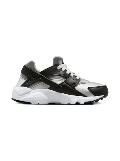 Nike Kids' Air Huarache Run "black/neutral Grey" Sneakers In Multi