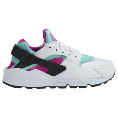 Pre-owned Nike Air Huarache Run Fchs (women's) Sneakers In White/fchs Flsh/artsn Tl
