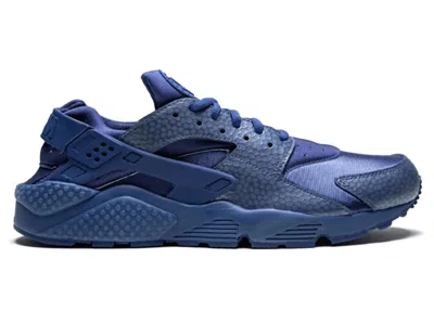 Pre-owned Nike Air Huarache Run Premium (women's) Sneakers In Blue Legend