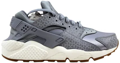 Pre-owned Nike Air Huarache Run Premium (women's) Sneakers In Wolf Grey/sail