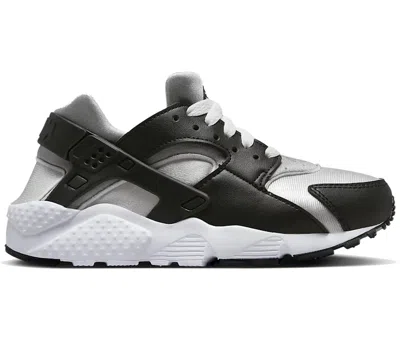 Pre-owned Nike Air Huarache Run Sneakers In Black/neutral Grey/medium Grey